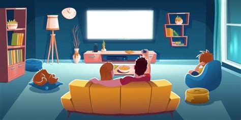 Living Room With Tv Clipart Information Online
