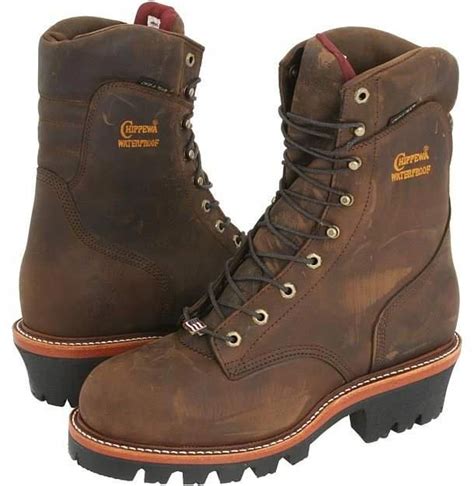 Chippewa 9 Waterproof Insulated Super Logger Mens Work Boots Snowboots Work Boots Men