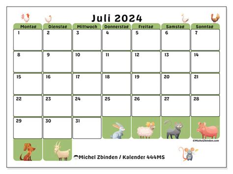 Kalender Juli 2024 Kampagne Ms Michel Zbinden Ch