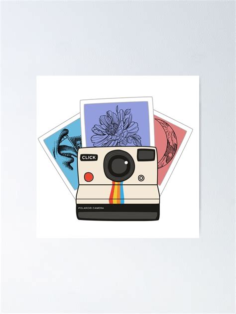 Polaroid Sketches Poster By Cline612 Redbubble