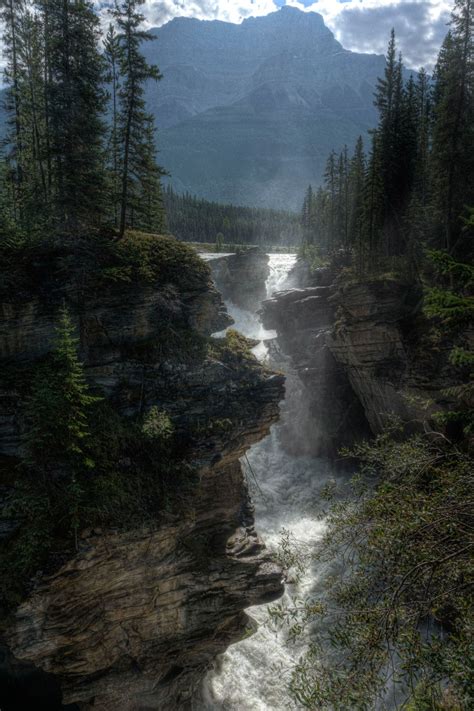 Breathtakingdestinations Athabasca Falls Canada By Rvdbrugge