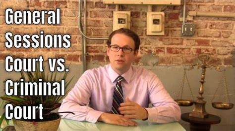 General Sessions Court and Criminal Court -- what is the difference