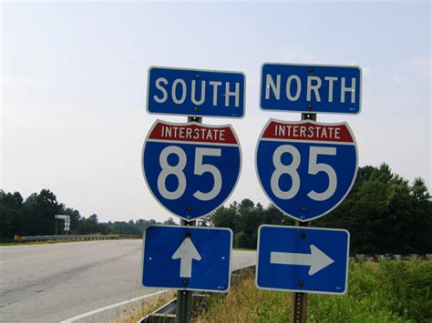 North Carolina Interstate 85 Aaroads Shield Gallery