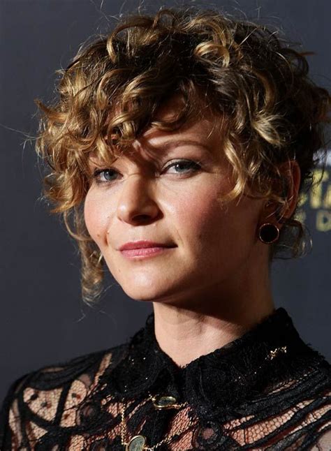 Beautiful Curly Pixie Cut For Women Over 50 Short