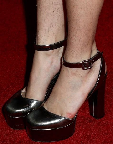 Sexy Bella Thorne Reveals Hairy Legs In Red And Black Heels