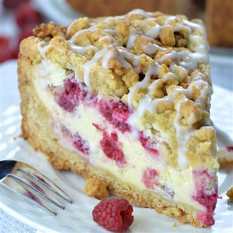 Raspberry Cream Cheese Crumb Cake Crumb Cake Recipe Desserts