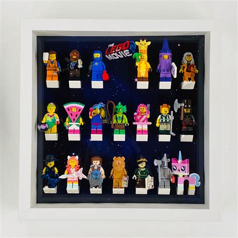 Mini Figure Display Display Frames Lego Movie 2 Lego Characters