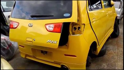 廃車のダイハツMAX DAIHATSU MAX Scrap car YouTube