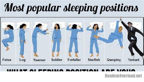 Most Popular Sleeping Positions Randomoverload