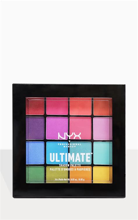 Nyx Professional Ultimate Shadow Palette Brights Prettylittlething
