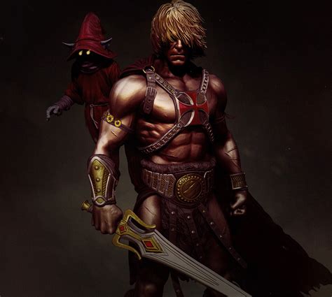 gavin goulden he man and orko