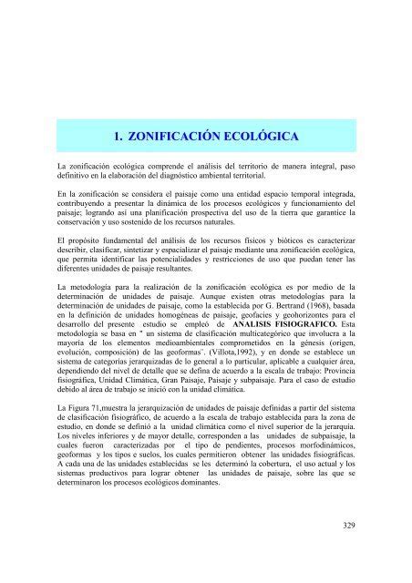 Titulo 4 Zonificacion Ecologica Y Ambientalpdf Corporación