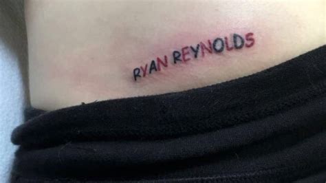 florida man gets ryan reynolds tattoo on his butt brobible
