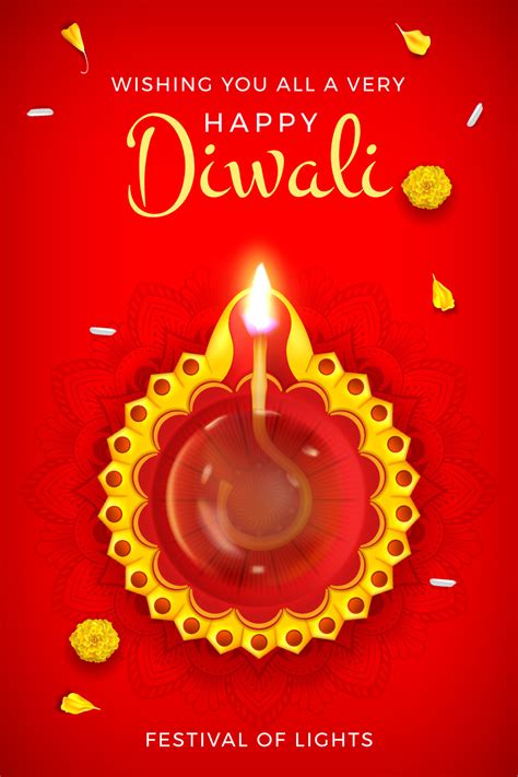 Happy Diwali Wishes Happy Diwali Banner Social Media Post Template