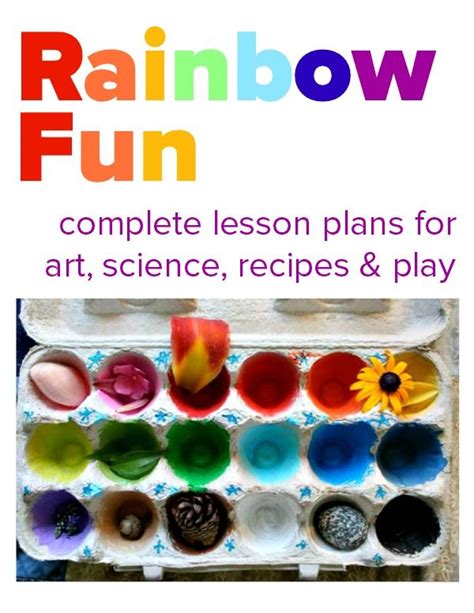 20 Rainbow Activities Art Science And Sensory Play Rainbow