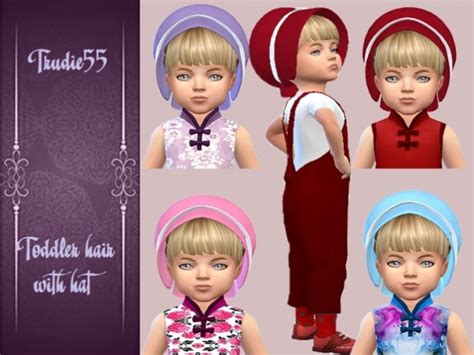 Toddler Hair With Hat At Trudie55 Sims 4 Updates
