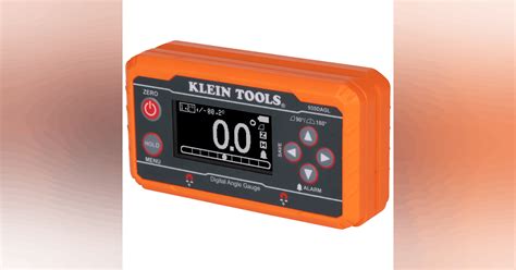 Klein Tools Introduces New Digital Level With Programmable Angles And