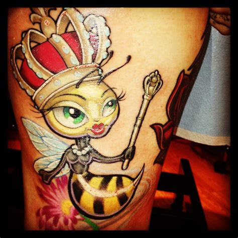 Queen Bee Tattoo Designs Ellyn Mead