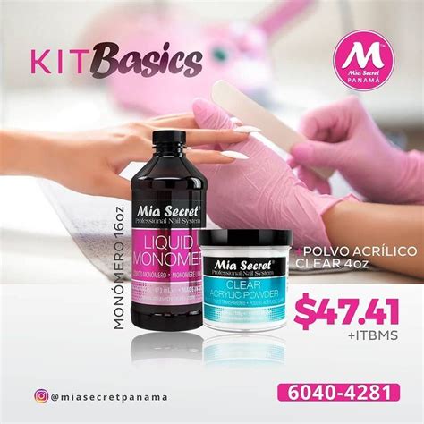 Kit Basic Mia Secret American Beauty Supply