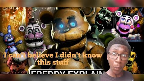 Fnaf Animatronics Explained Freddy Five Nights At Freddys Facts