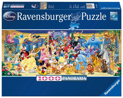 Puzzles Ravensburger Disney Panoramic Jigsaw Puzzle 1000 Piece Toys
