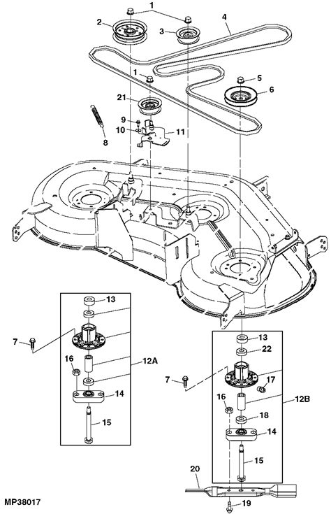 John Deere L120 Deck Belt Diagram Qanda For Easy Belt Replacement