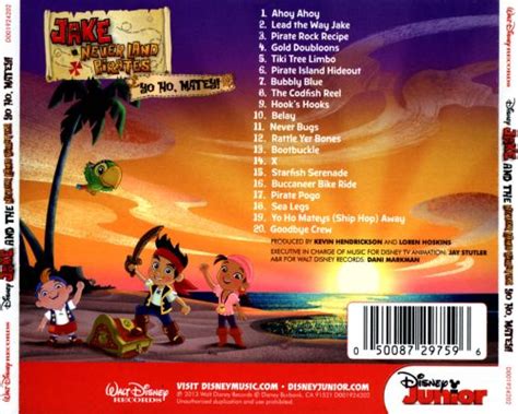 Jake And The Never Land Pirates Yo Ho Matey Original Soundtrack