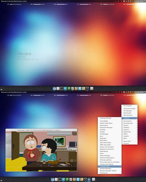 Arch Linux Desktop Screenshot 010812 By Artt M On Deviantart