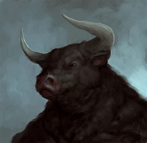 Minotaur Sketch By Lucsalcedo On Deviantart Dungeons And Dragons