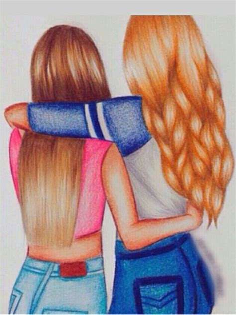 Best Friend Pictures To Draw Best Friends Drawing At Getdrawings Bodaqwasuaq