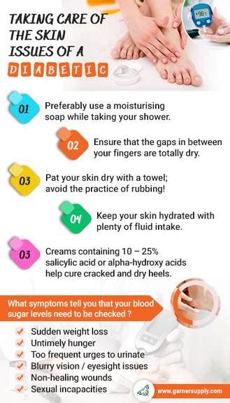 Types Of Diabetic Skin Ailments And A Skincare Regime