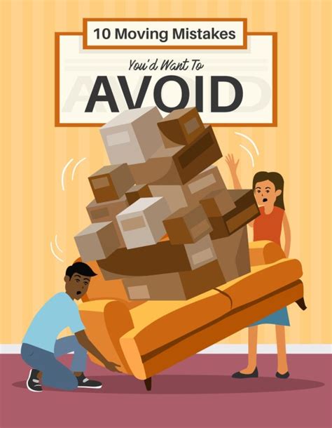 10 Moving Mistakes To Avoid