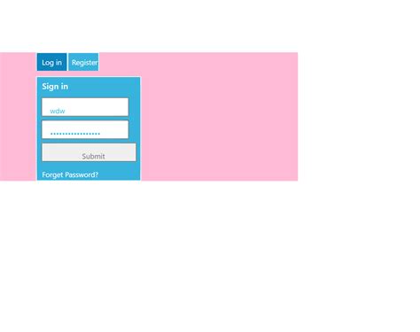 Login Registration Form With Tabs Web Designer Wall