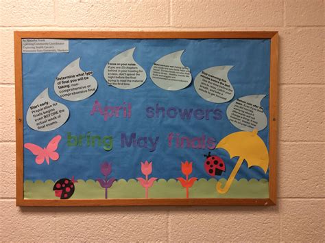 April showers bring may finals | Ra ideas, April showers