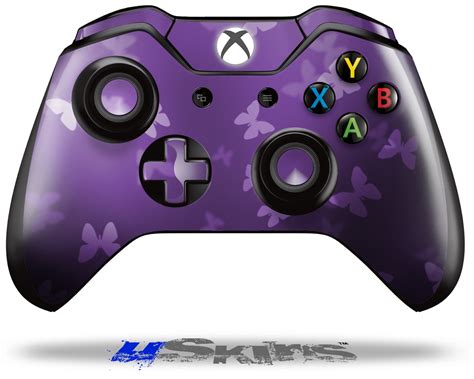 Xbox One Original Wireless Controller Skins Bokeh Butterflies Purple