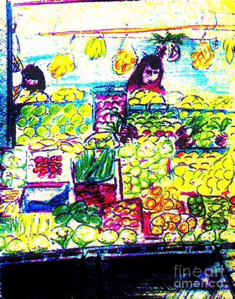 My ask box is always open to questions. Fruit Of My Labor Drawing by Carliss Prosser