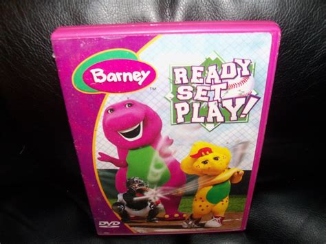 Barney Ready Set Play Dvd 2004 Includes Play It Safe Episode