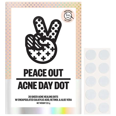 Best Pimple Patches Peace Out Salicylic Acid Acne Day Dots The Best