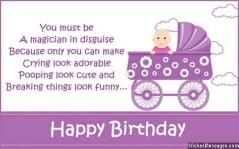 Save time and effort by using our ready made messages in your next birthday card. 1st Birthday Wishes: First Birthday Quotes and Messages - WishesMessages.com