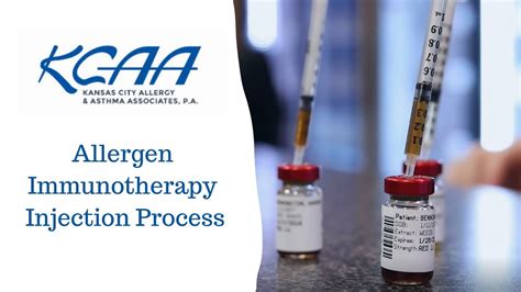 Allergen Immunotherapy Injection Process Youtube
