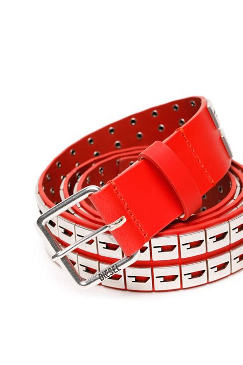 ディーゼル カウレザー ベルト