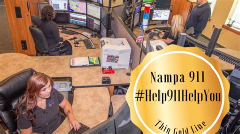 Inside Dispatch Honoring Nampas Telecommunicators