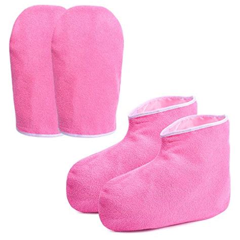 Noverlife Paraffin Wax Bath Gloves Booties Moisturizing Work Gloves