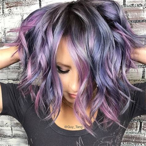 Pin By Sarah On Lifestyle Metallic Hair Dye Metallic Hair Purple