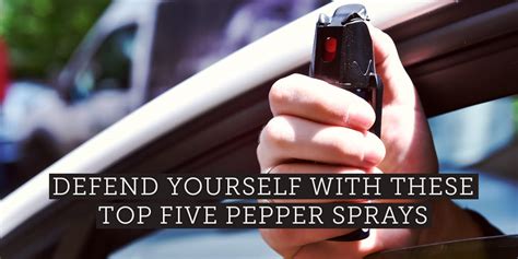 6 Best Pepper Sprays For Self Defense Safewise