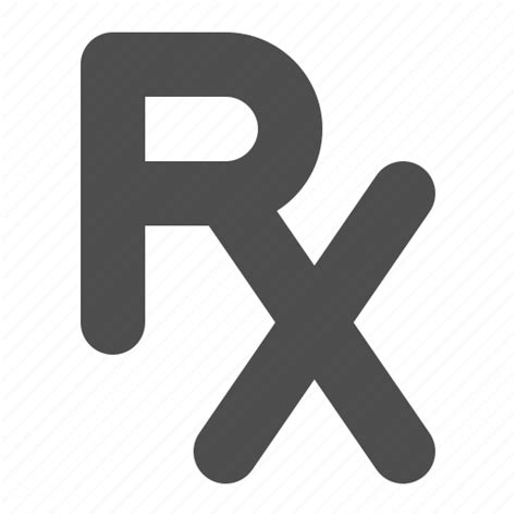 Prescription Rx Icon
