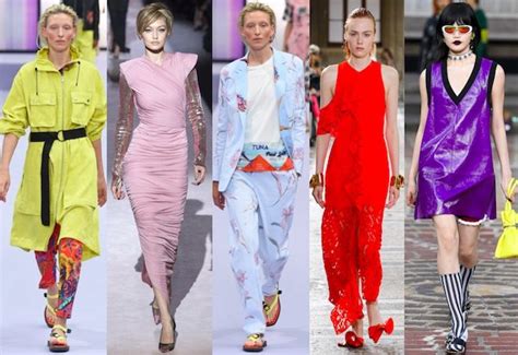 Los Colores De Moda De La Primavera Verano 2018 Pantone Fashion La