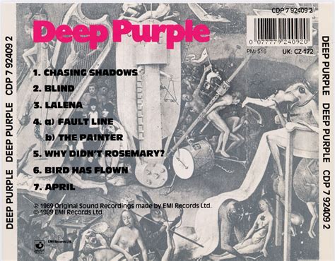 1 806 097 tykkäystä · 25 975 puhuu tästä. Musicotherapia: Deep Purple - Deep Purple (1969)