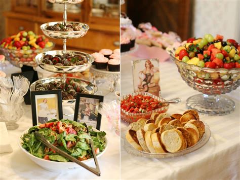 See more ideas about bridal shower food, food, shower food. Glorious Treats: Linens and Lingerie {Wedding Shower}