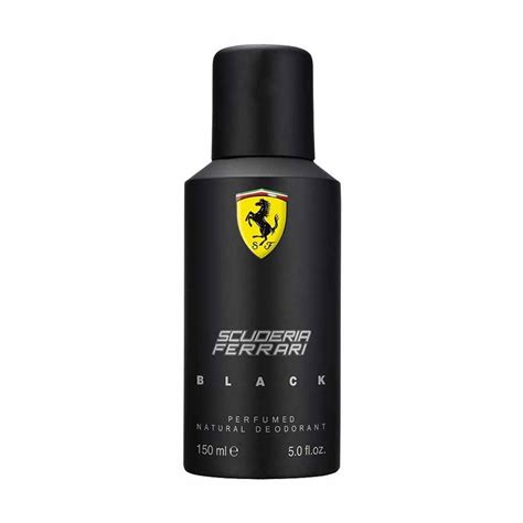 100 ml farmakologi glizigen mengandung glycyrrhizinic acid (ga) yang. Buy Online Scuderia Ferrari Black Deodorant Spray For Men ...